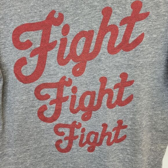 Under Armour Mens Wisconsin Badgers Gray Red Loose HeatGear Crewneck Tshirt S - Picture 11 of 13